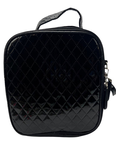 Bari Lynn Lunch Bag- Quilted Black