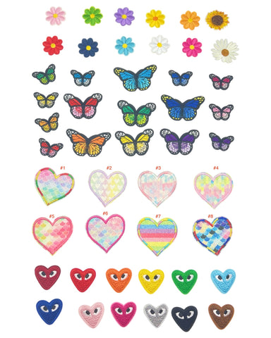 Patches (Daisies/Butterflies/Hearts)