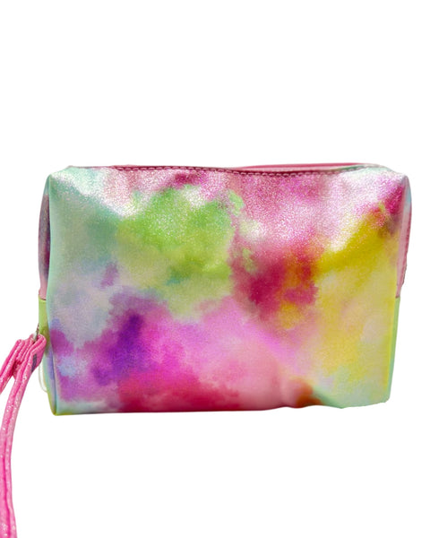 Bari Lynn Pencil Case- Pink Tie Die