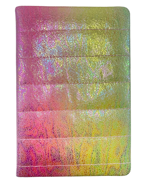Bari Lynn Notebook- Rainbow Iridescent