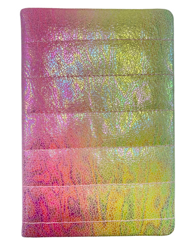 Bari Lynn Notebook- Rainbow Iridescent