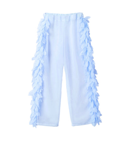 Sky Blue Petals Pants