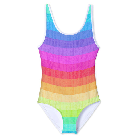 Rainbow Tank Swimsuit