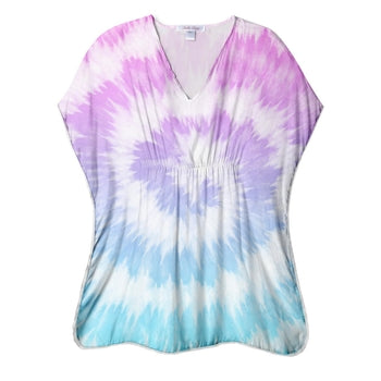 Wheel Tie Dye Cover Up