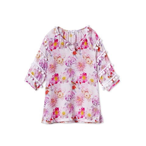 Floral Cover Up Kaftan