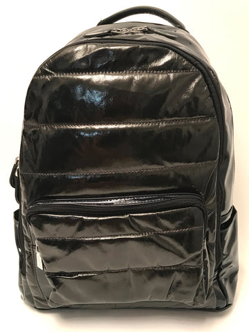 Full Size- Puffer Backpack- Black