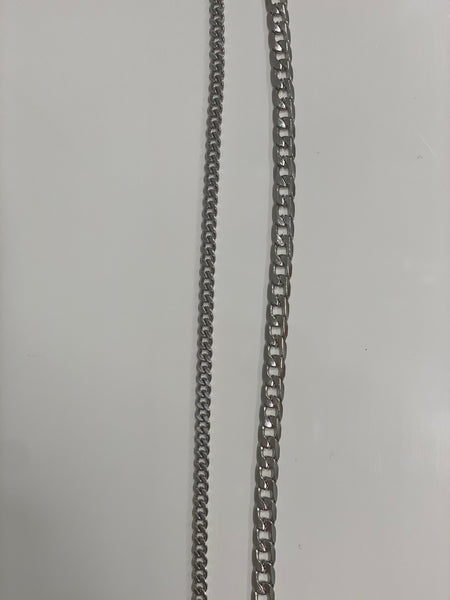 SILVER Metal Mask Chains
