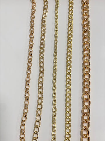 GOLD Metal Mask Chains