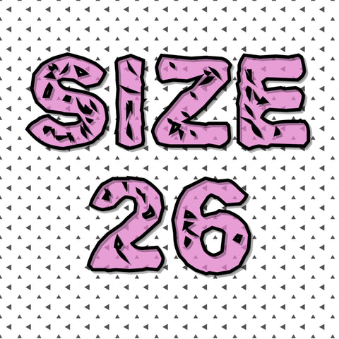 Size 26 (U.S 9.5)