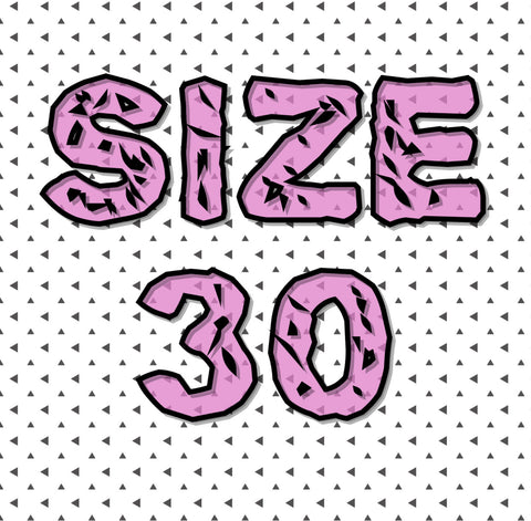 Size 30 (U.S.  12)