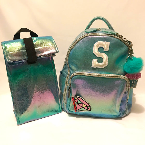 Mini Size- Mermaid Backpack- Aqua