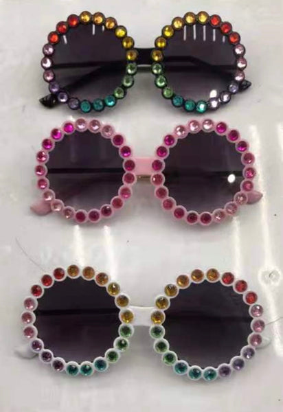 Round Rainbow Sunglasses