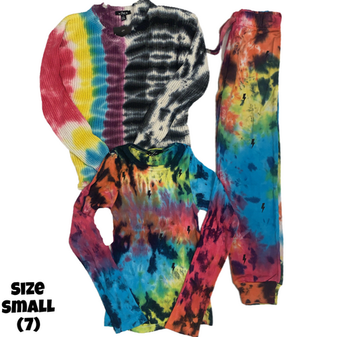 Rainbow Tie Dye Collection (sz 7)