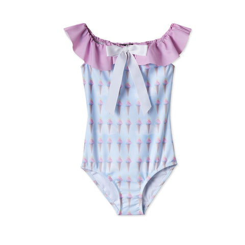 Pastels Ice Cream One Piece Suit