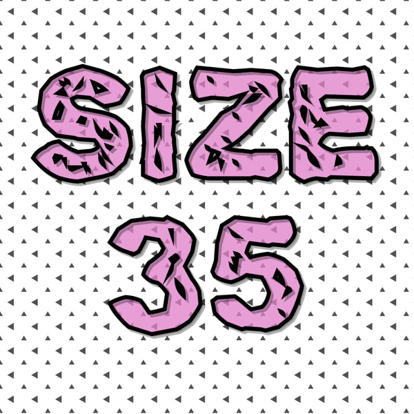 Size 35 (U.S 3/3.5)