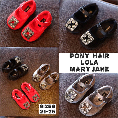 Pony Hair Lola Mary Jane