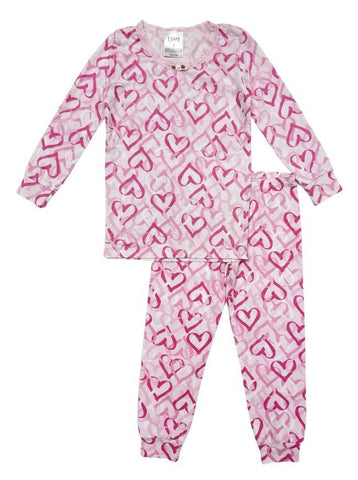 Chandeleir Heart Pajama Set